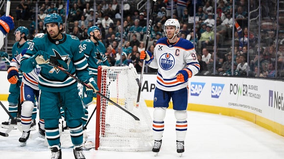 Oilers vs Sharks