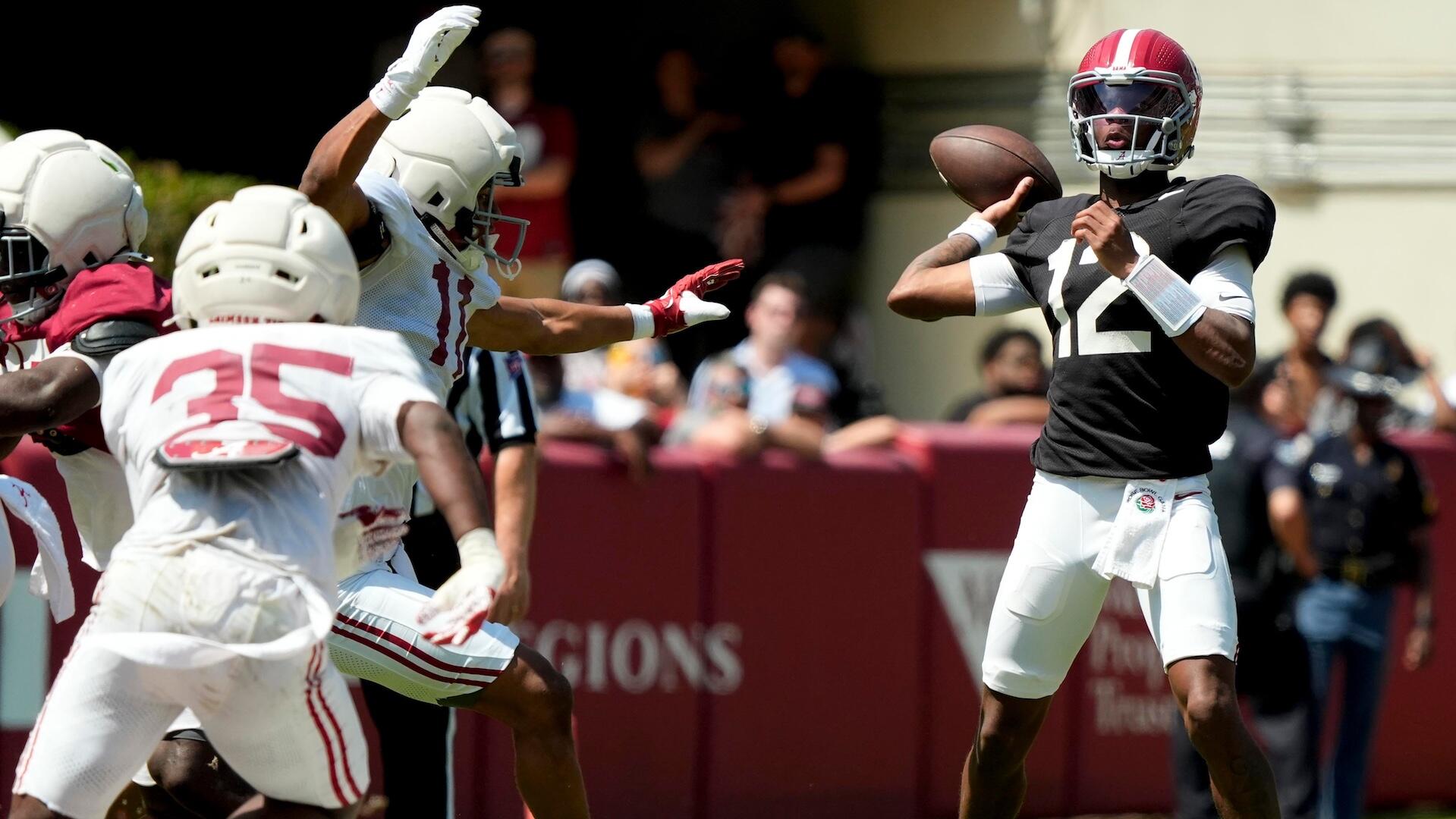The latest buzz from college football's biggest quarterback competitions