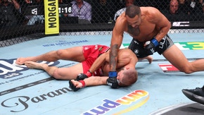 New champ Carlos Ulberg blows out his knee, lands knockout punch