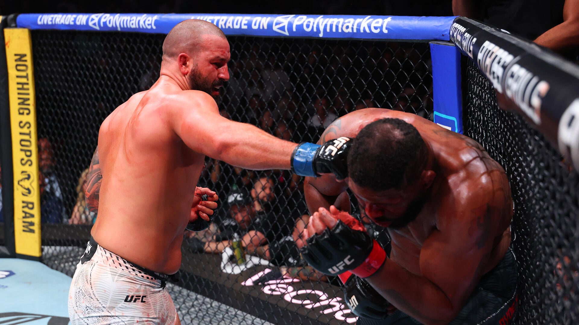 Josh Hokit Def Curtis Blaydes Via U-Dec Stream of UFC - CBS Sports