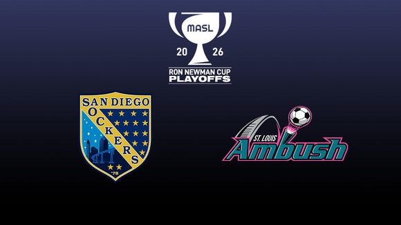 San Diego Sockers vs. St. Louis Ambush