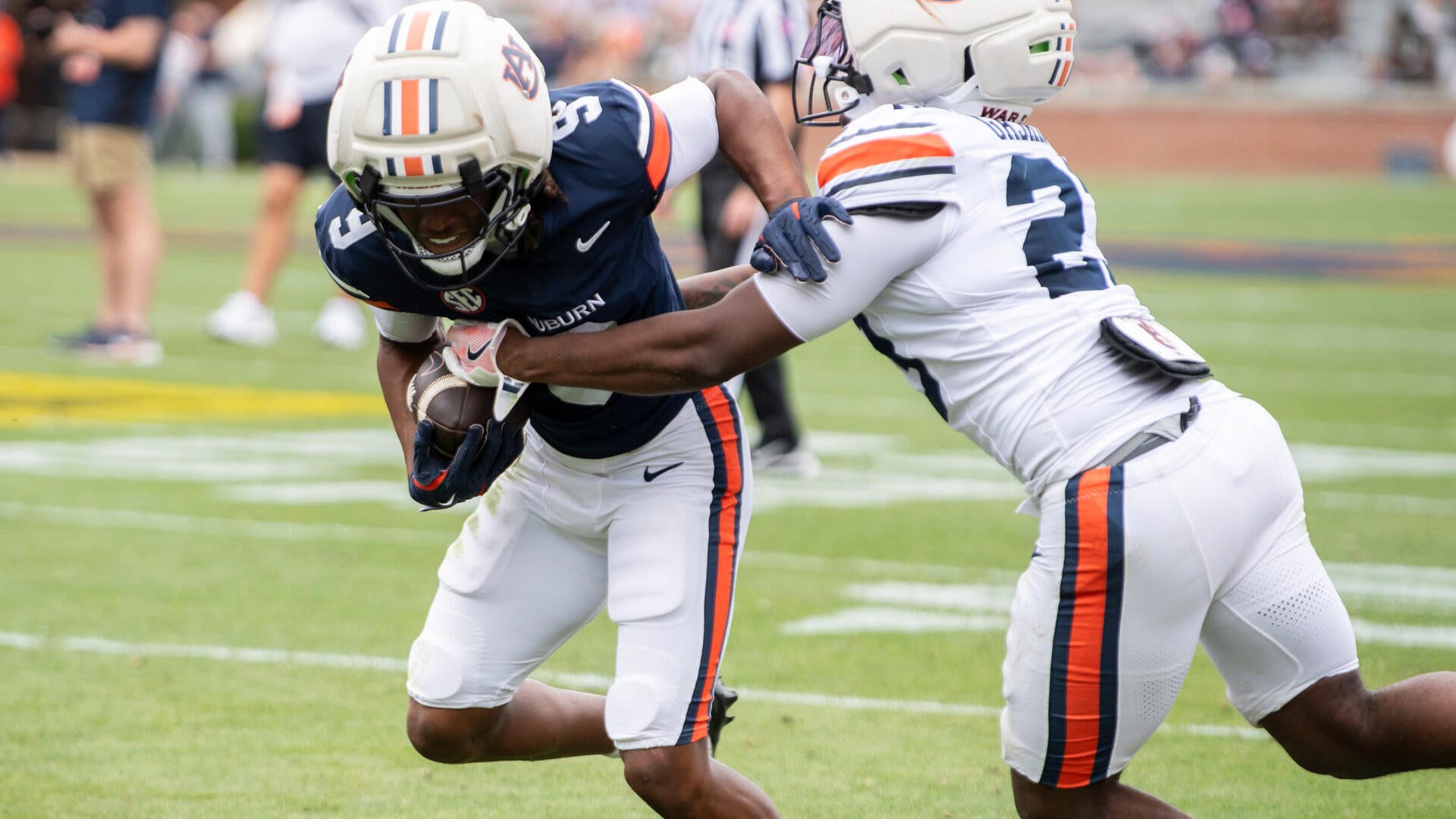 Freshman WR DeShawn Spencer puts together MVP performance in first A-Day