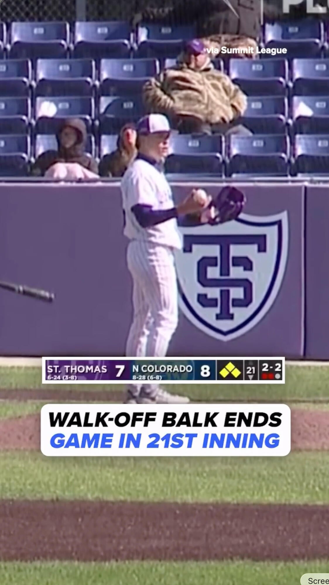 What!? Balk ends 21-inning game Stream of General Videos - CBS Sports