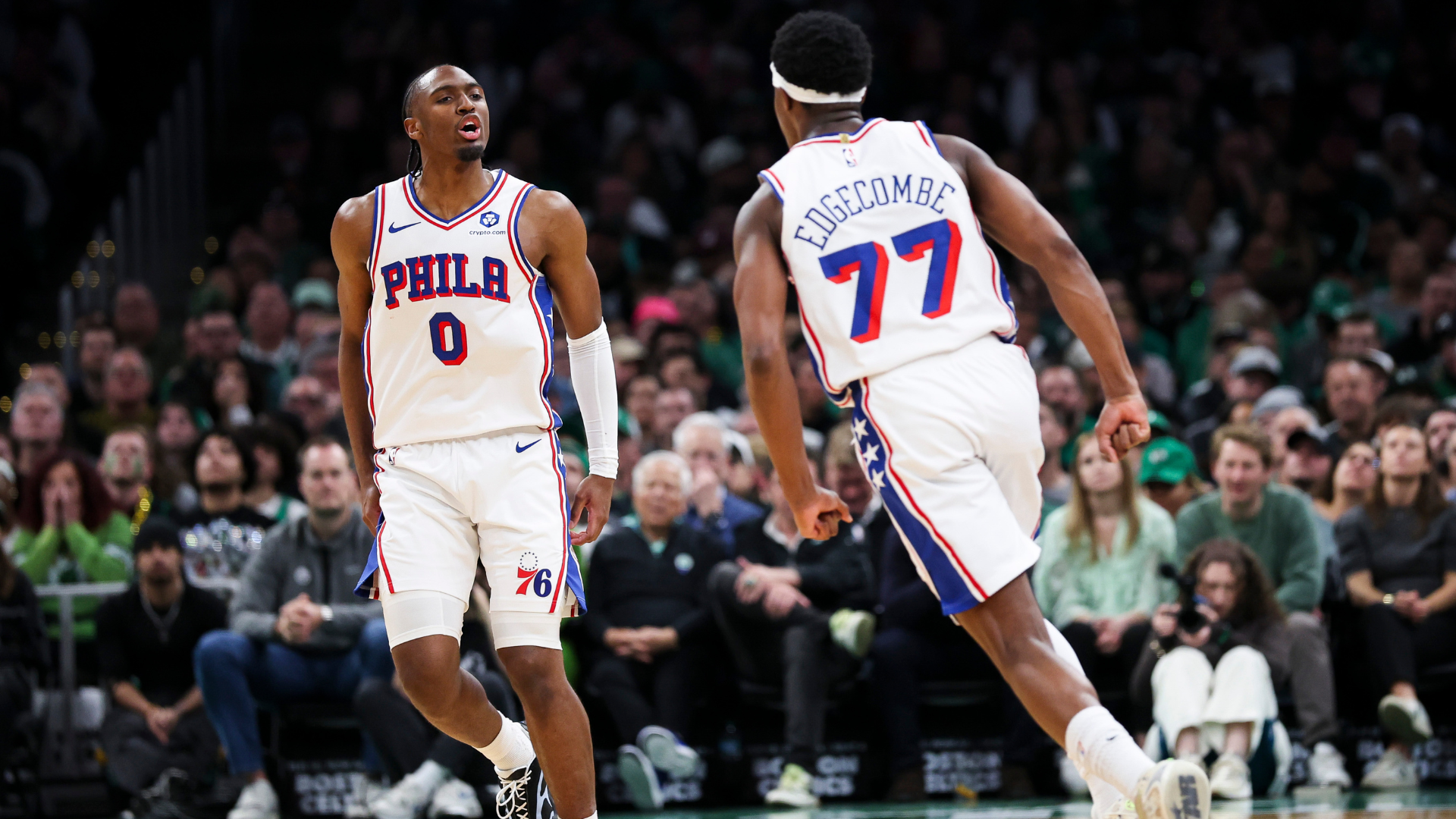 NBA playoff winners and losers: VJ Edgecombe keys 76ers' upset over Celtics, Spurs stunned after Wemby injury