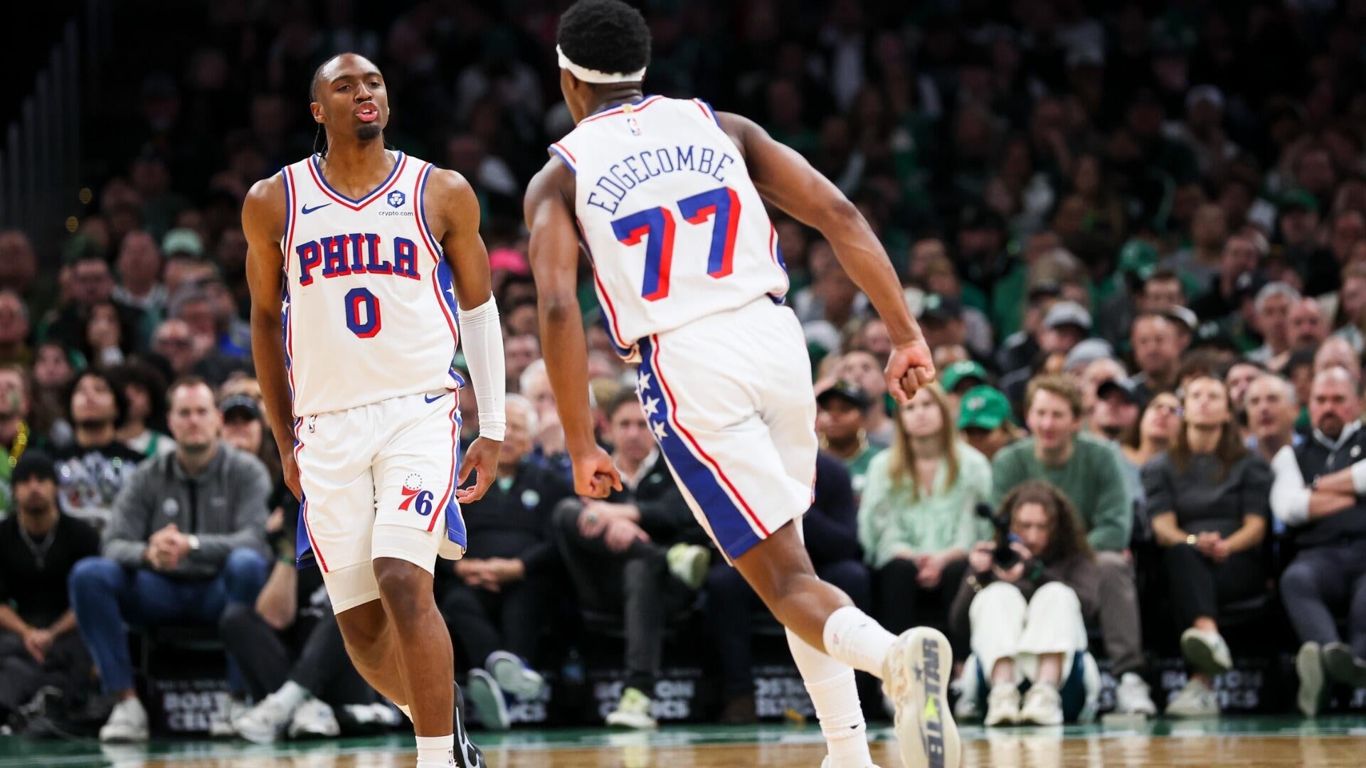 Maxey and Edgecombe Rally To Even Series With Celtics