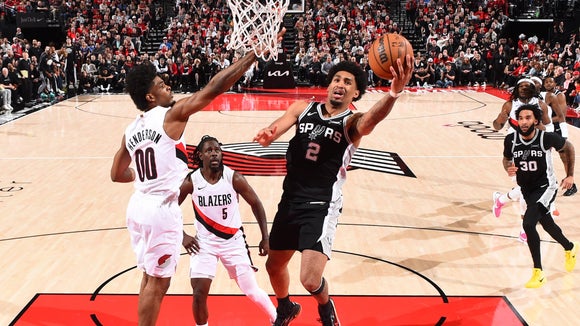 Spurs vs Trail Blazers