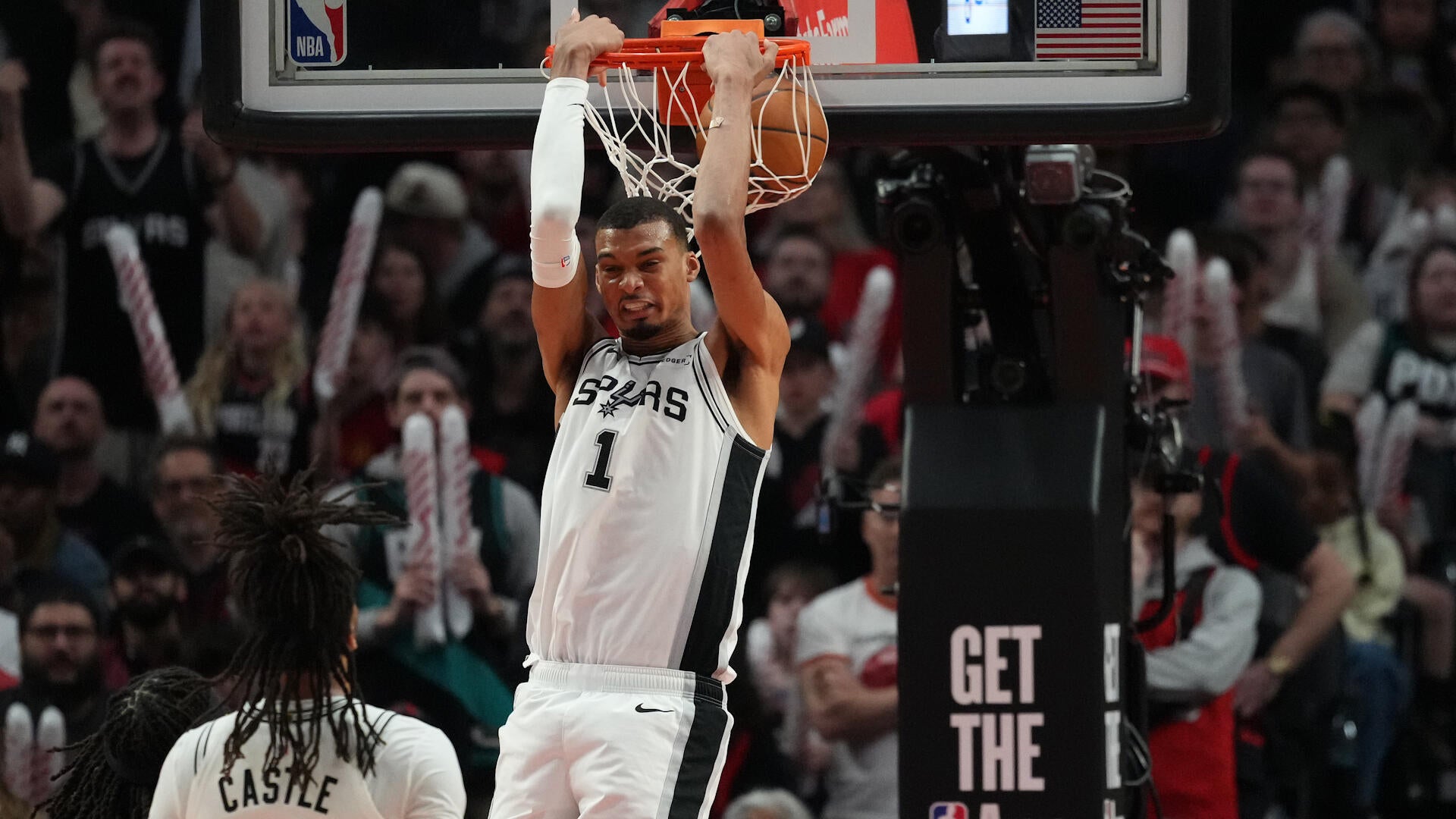 First Round Game 4 Highlights: Spurs at Trail Blazers