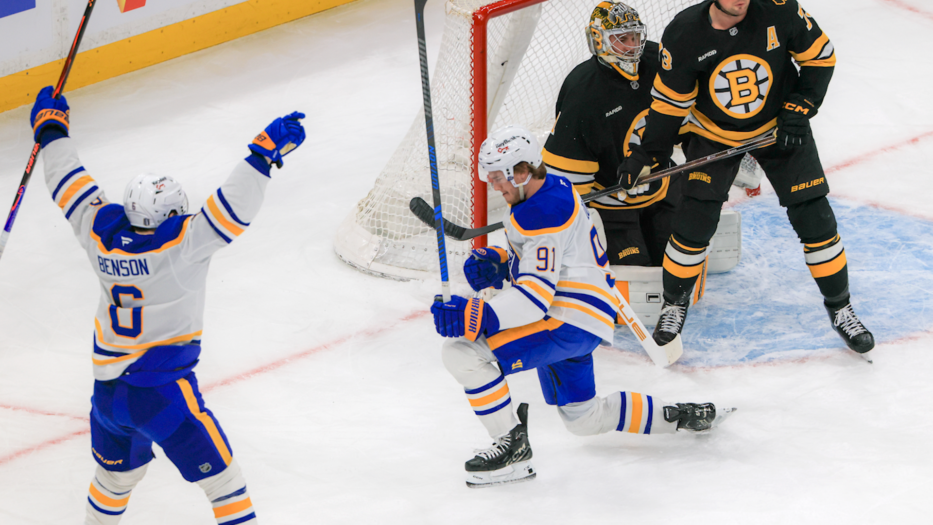 Sabres Take Commanding 3-1 Series Lead Over Bruins