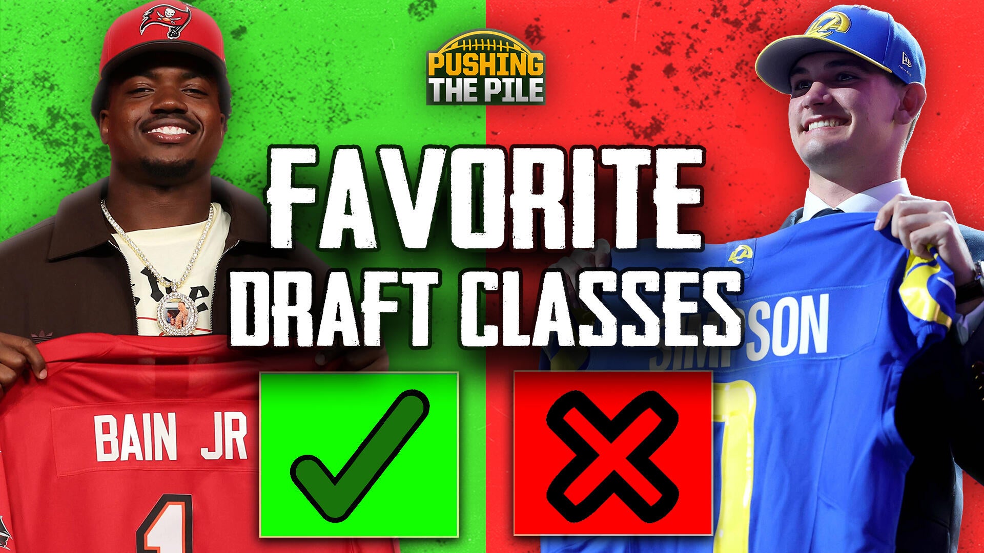 Pushing The Pile - Favorite & Least Favorite 2026 NFL Draft Classes ...