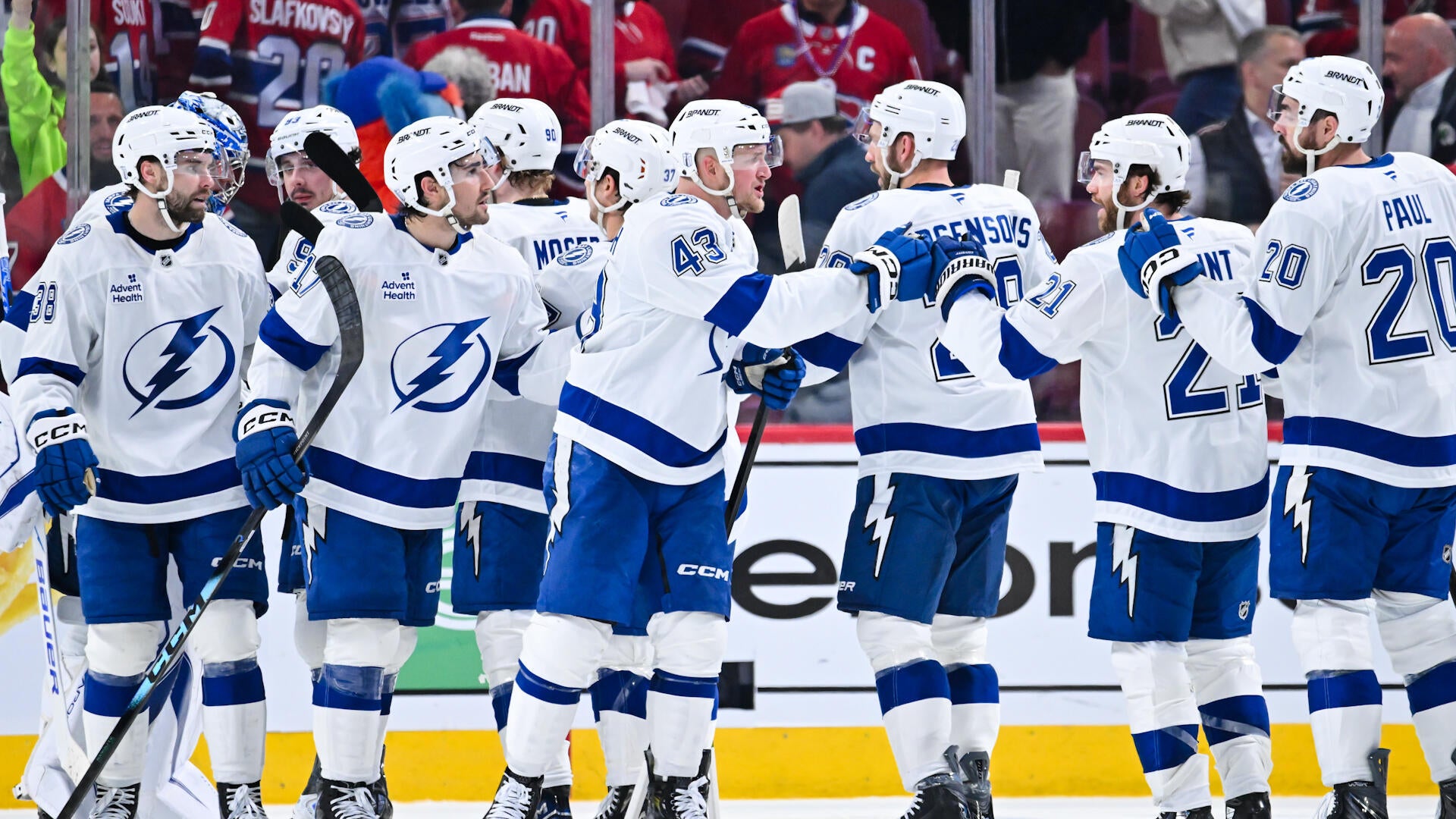 First Round Game 4 Highlights: Lightning at Canadiens