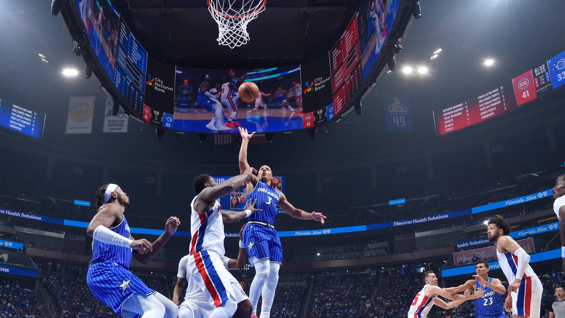 First Round Game 4 Highlights: Pistons at Magic