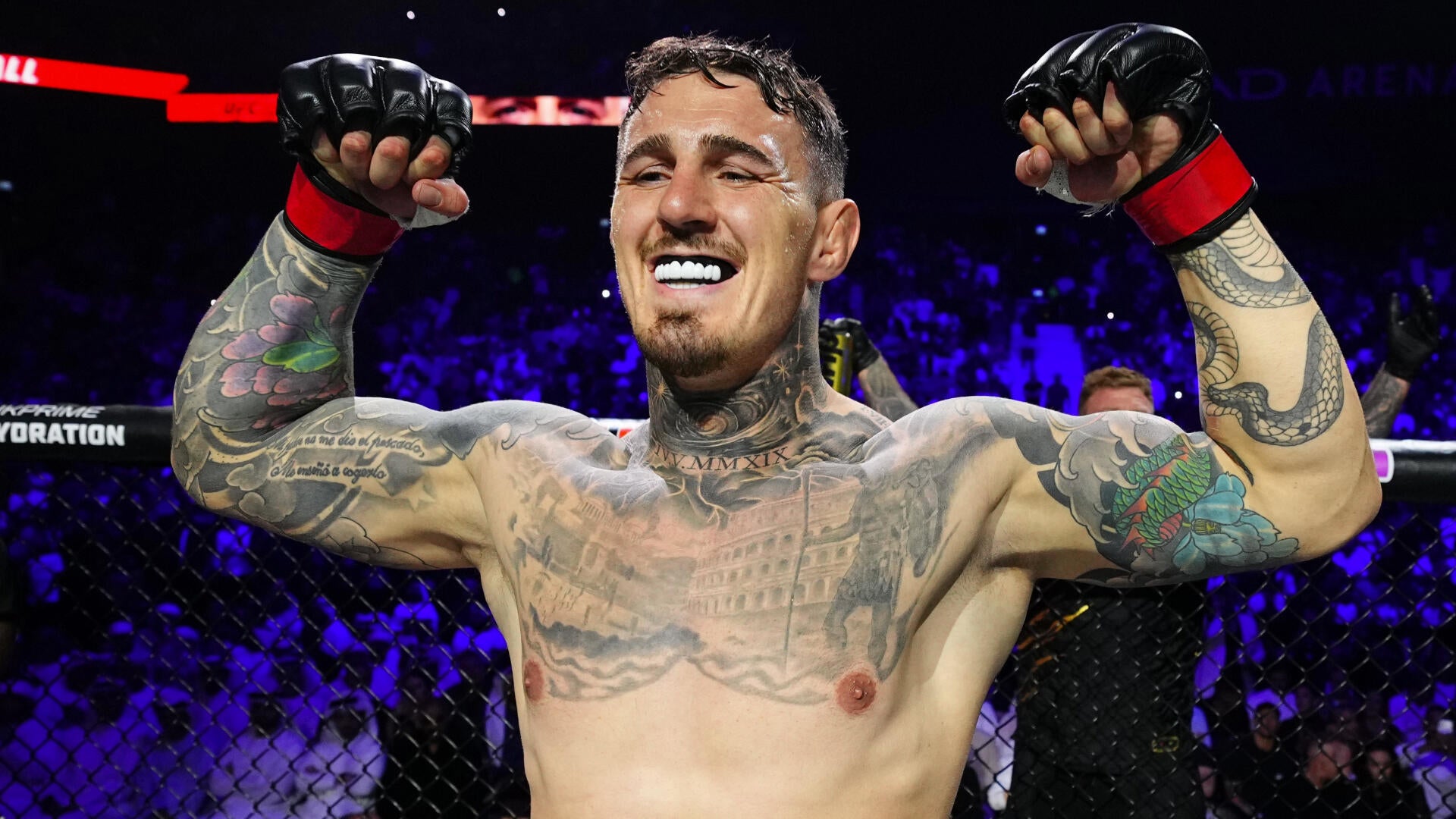 Tom Aspinall 'Back Training' After Eye Surgery; Fight Night Main Event Announced