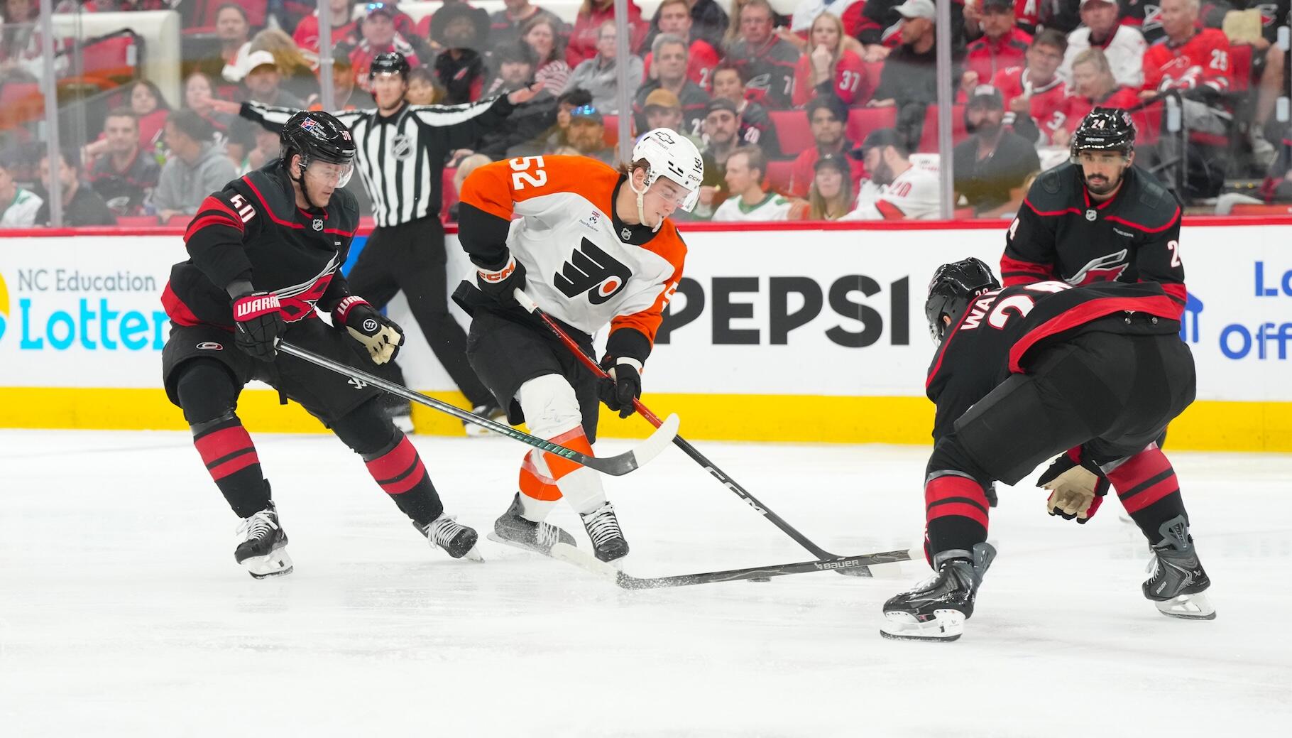 Hurricanes vs. Flyers odds, prediction, time: 2026 NHL playoff picks, Game 3 best bets from proven model