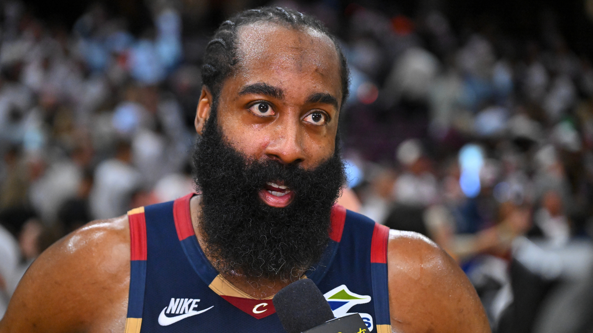 James Harden, Donovan Mitchell propel Cavs to Game 3 win over Pistons despite extreme possession disparity