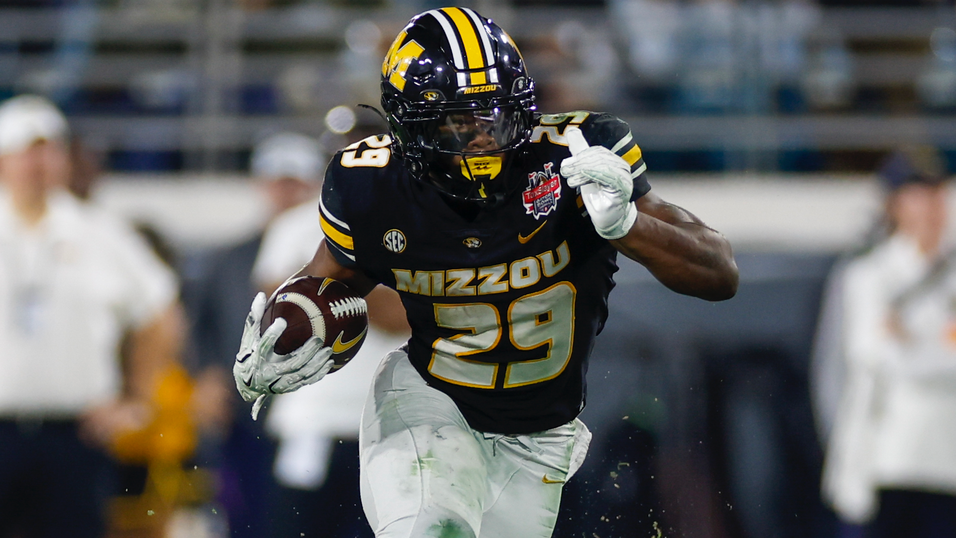 Missouri’s Star Running Back Ahmad Hardy in Stable Condition After Concert Shooting