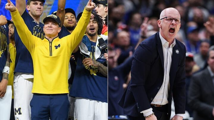 Michigan-UConn NCAA title game rematch coming in November, as Dusty May and Dan Hurley build monster schedules