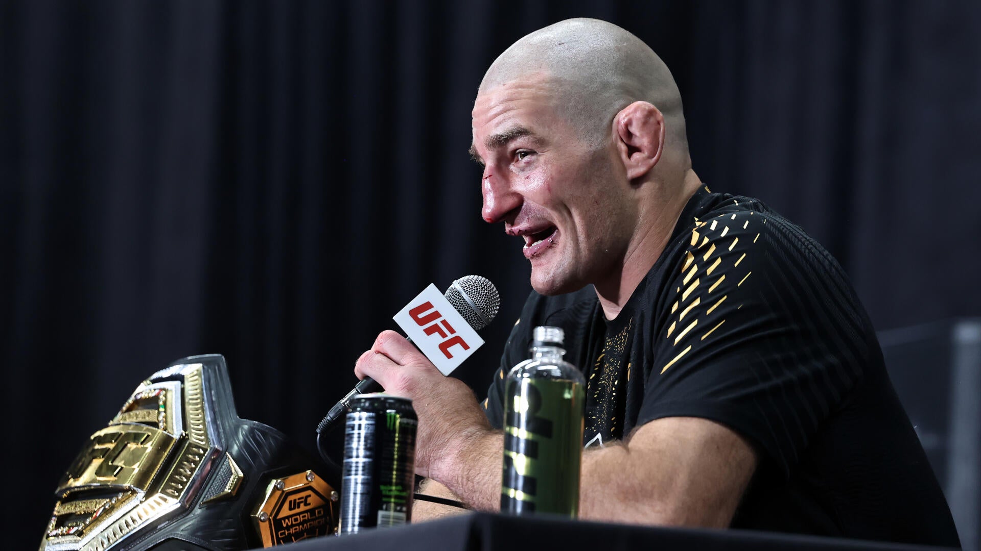Sean Strickland says he suffered multiple shoulder injuries, including partial rotator cuff tear, at UFC 328