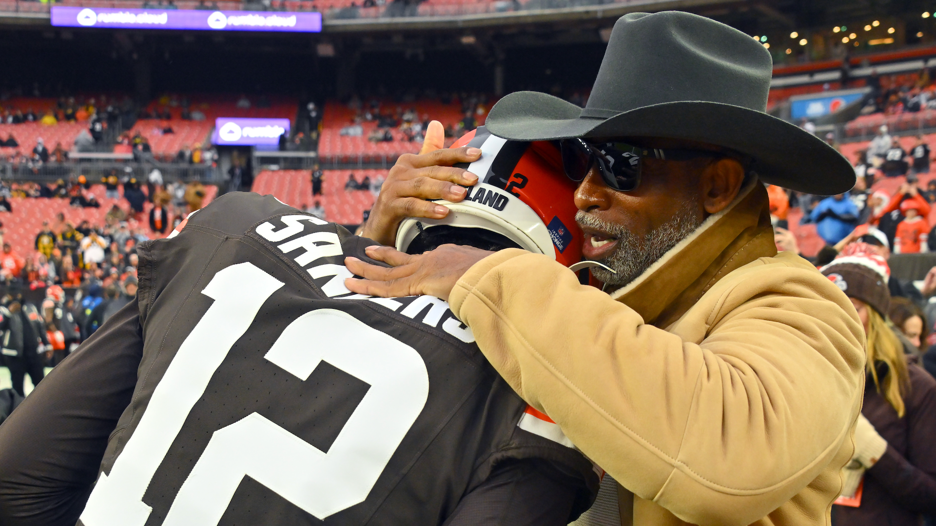 Deion Sanders Says Son Shedeur Has 'Scars on His Back' From 'Hellish' NFL Journey