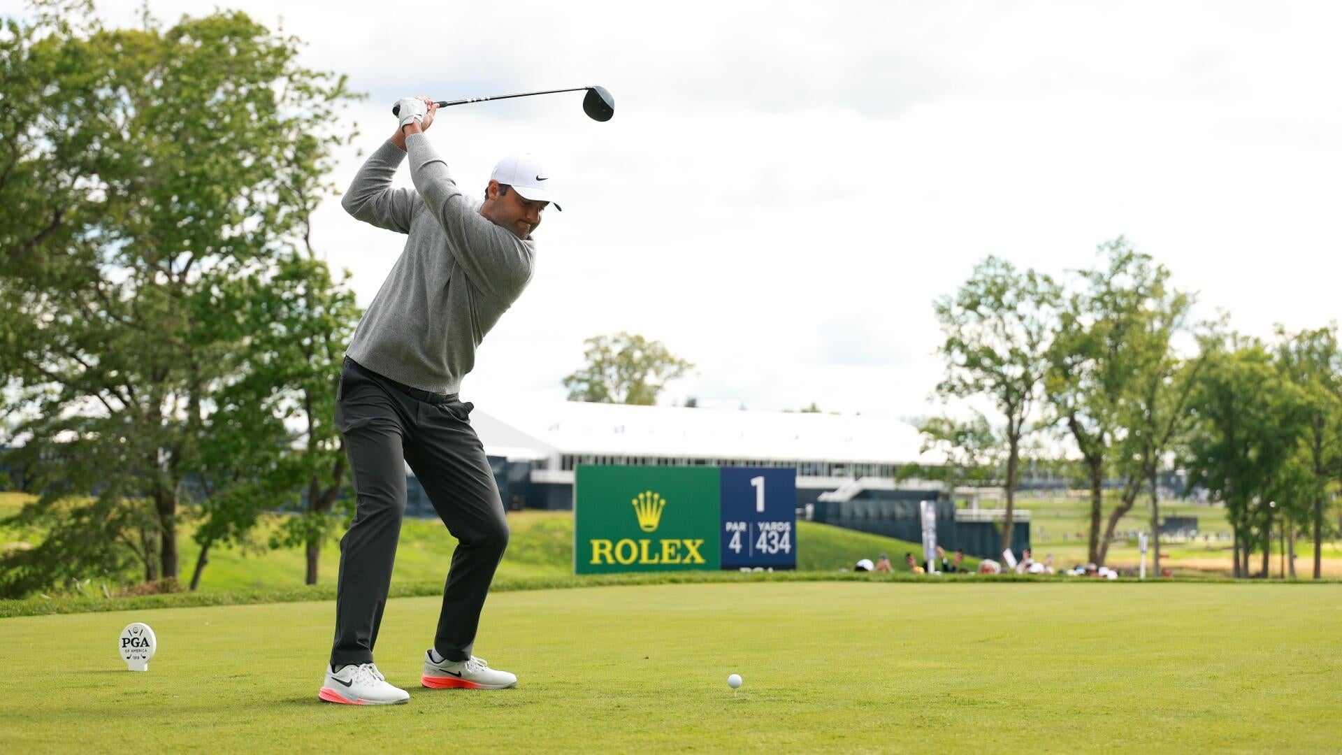 PGA Championship 2026: Round 2 tee times and pairings for Friday at Aronimink