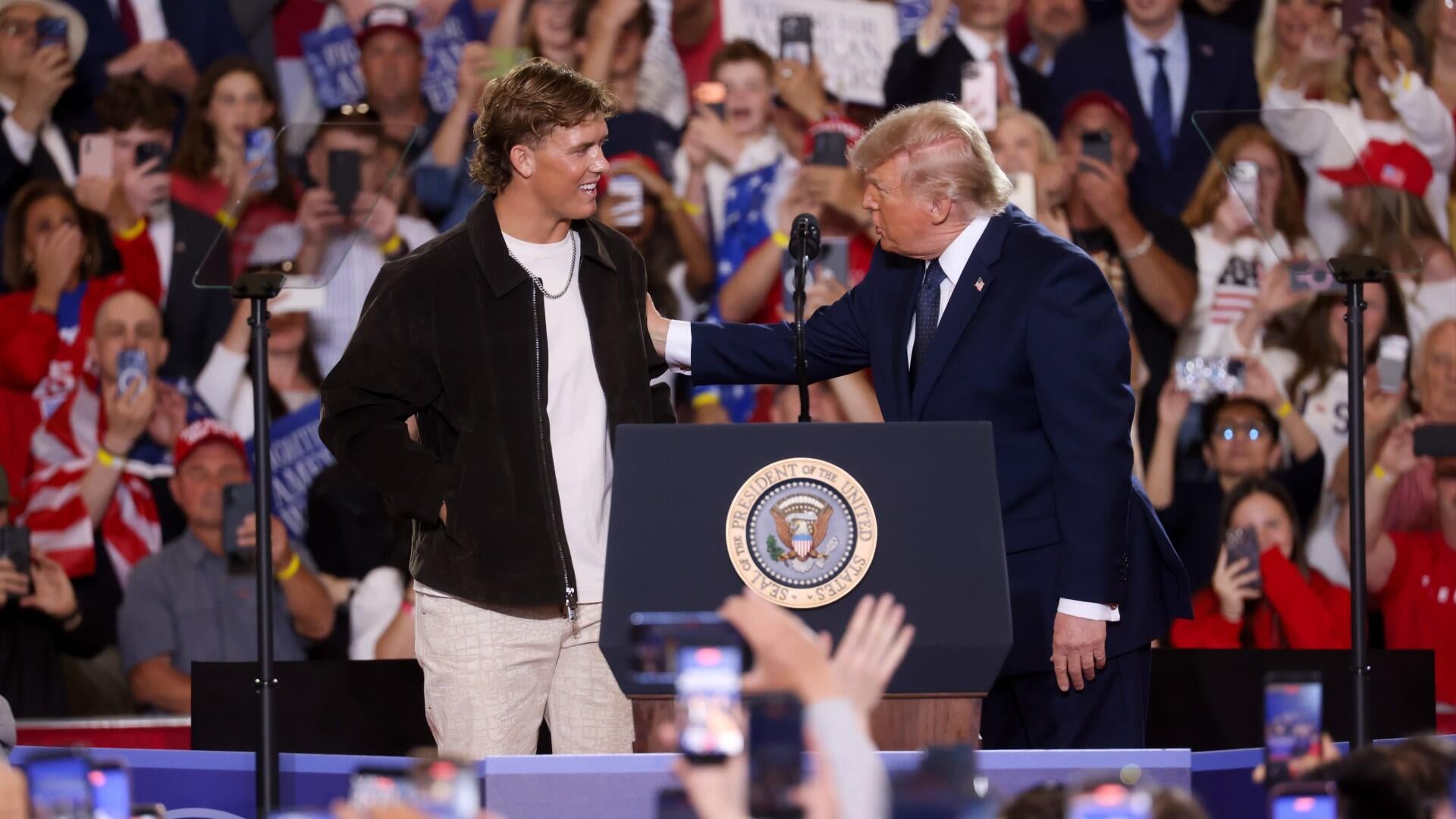 Giants' Abdul Carter Blasts Jaxson Dart's Appearance at Trump Rally