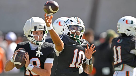 COLLEGE FOOTBALL: APR 18 Miami Hurricanes Spring Game