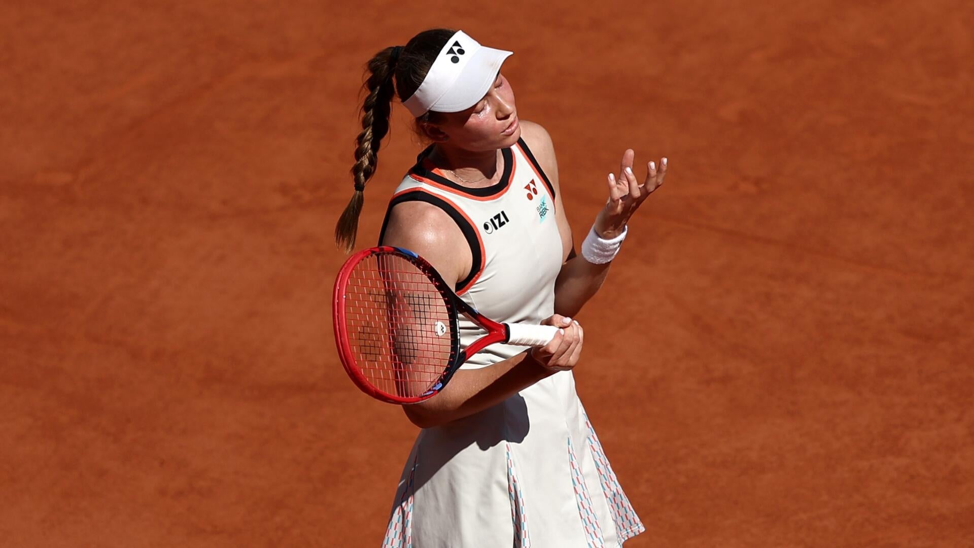 French Open: No. 2 Seed Rybakina Upset by Starodubtseva in Second Round