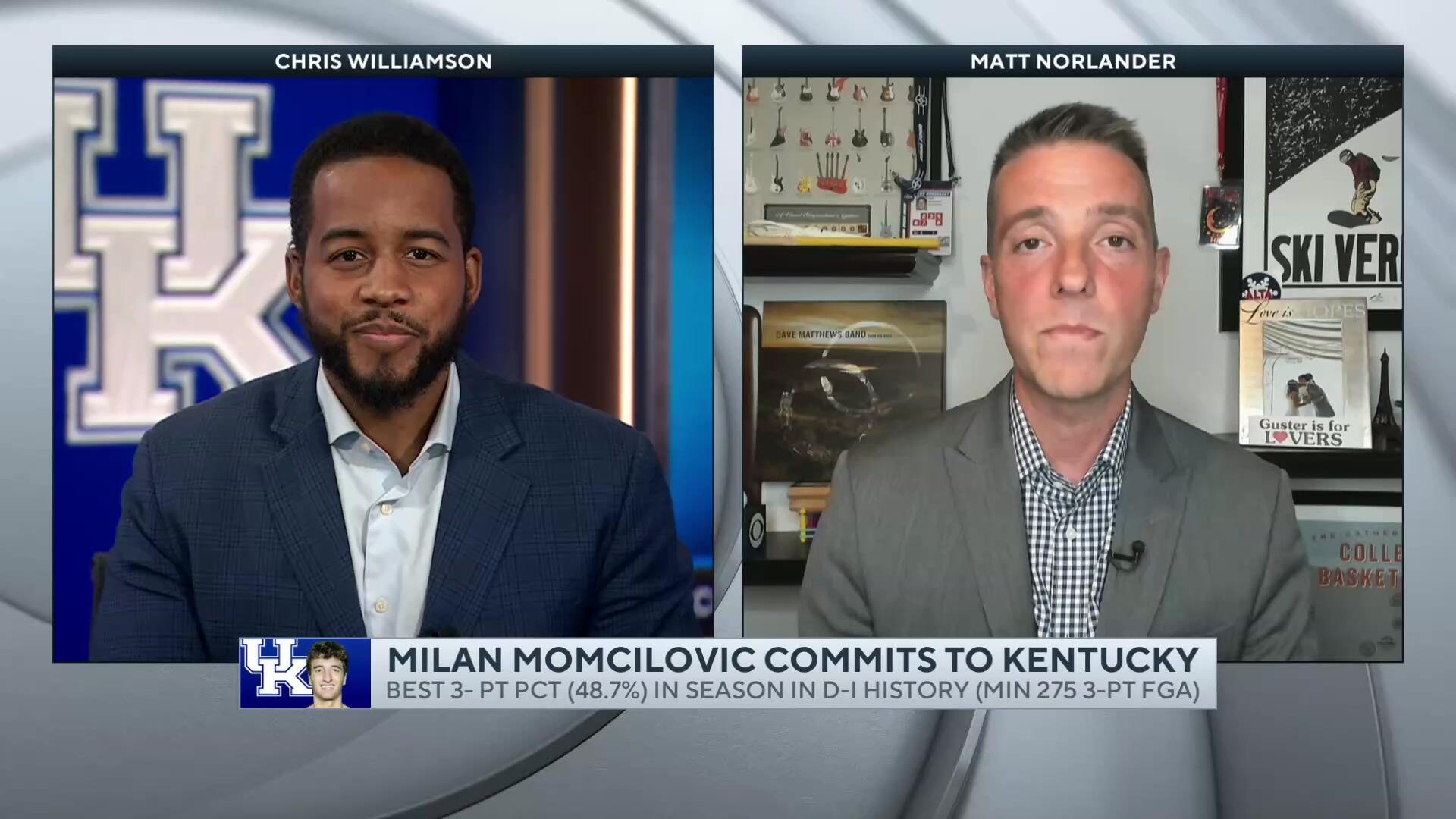 Kentucky Lands Star Transfer Milan Momcilovic