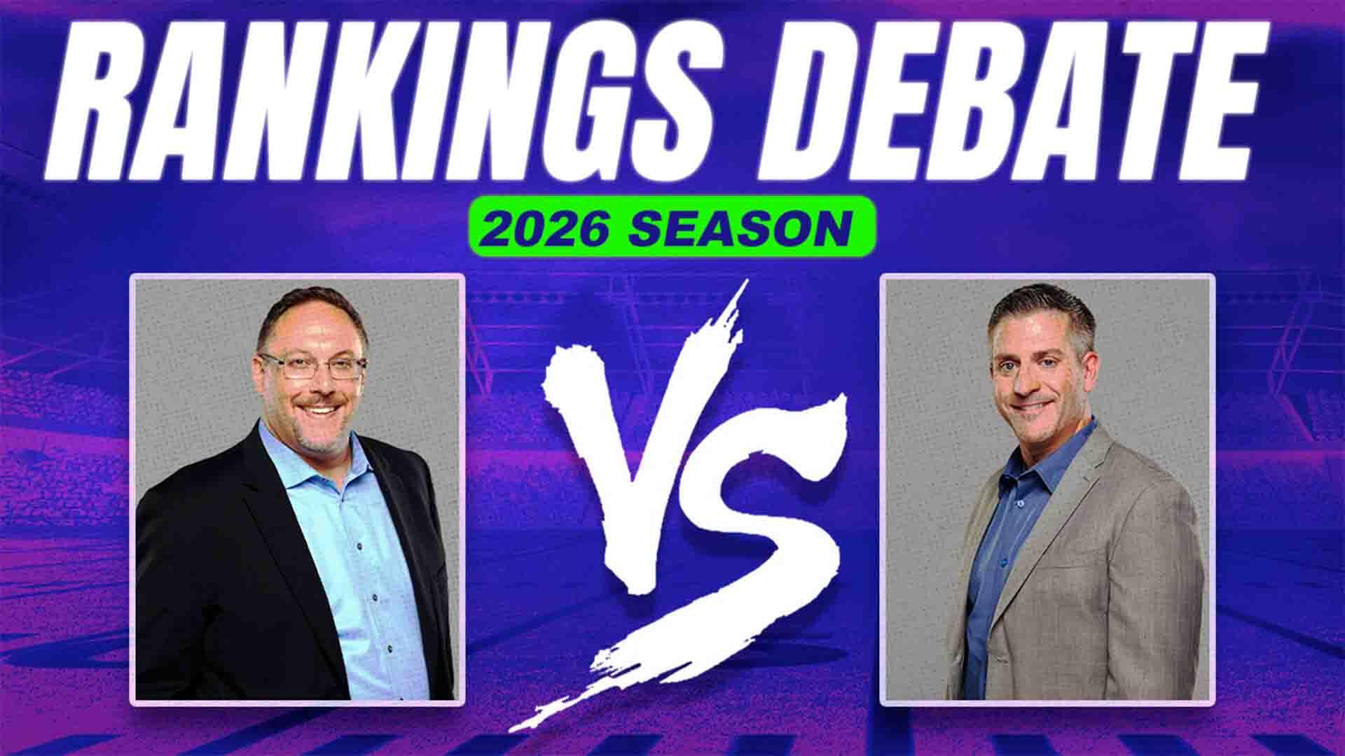 Rankings Disputes | Fantasy Football Today Stream of National Football ...