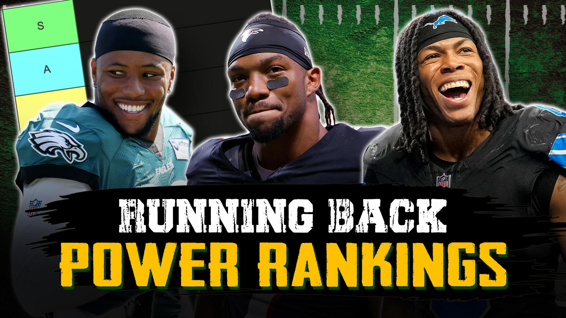Pushing The Pile - NFL RB Tier Rankings For The 2026 Season! Stream of ...