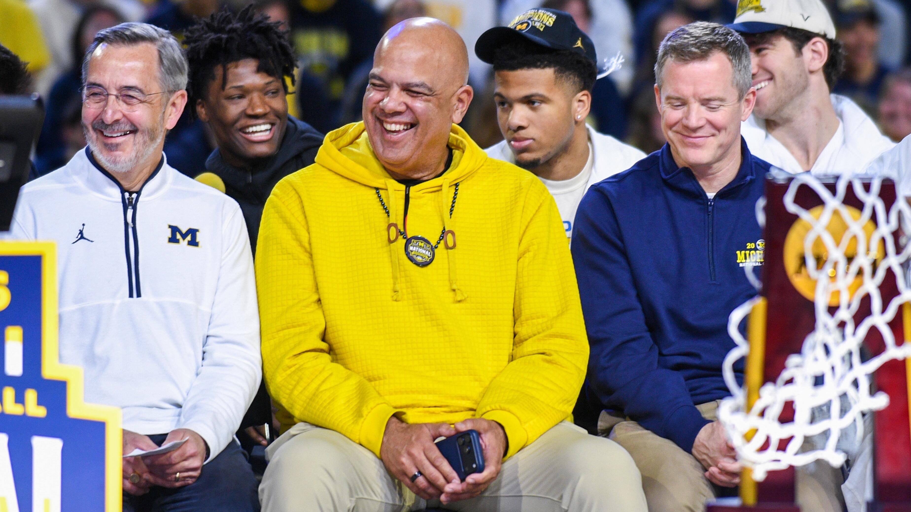 Michigan Men's Basketball Celebrates National Championship