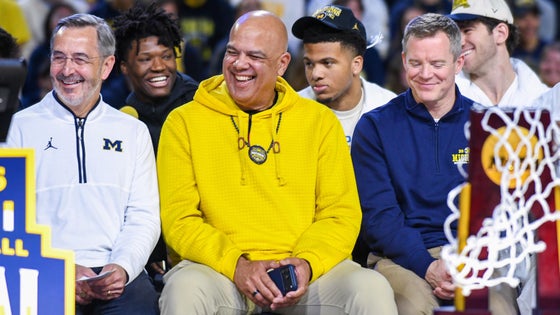 Michigan Men's Basketball Celebrates National Championship
