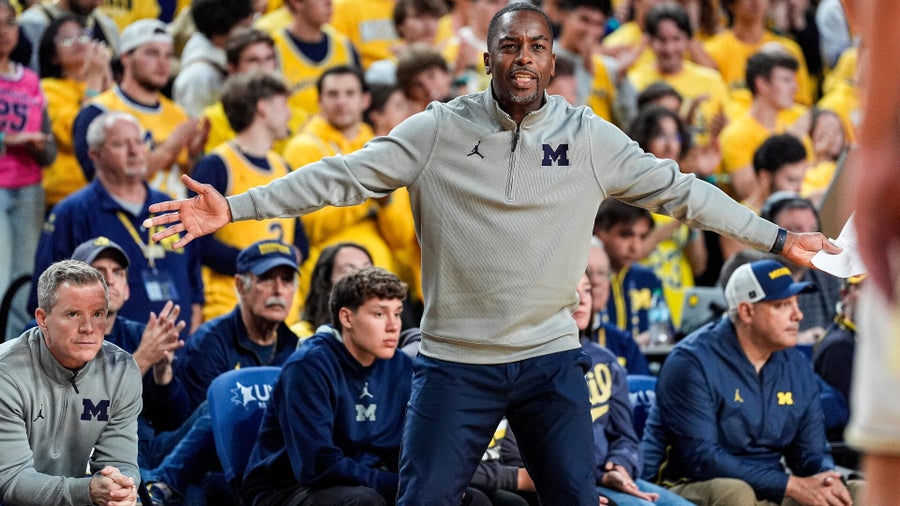 Sat, July 18, 2026 9:36pm Dribble Handoff: Did Michigan AD Warde Manuel make right call by promoting Mike Boynton to replace Dusty May?