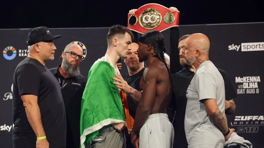 Sat, August 08, 2026 12:09am Zuffa Boxing 10 -- Aaron McKenna vs. Etinosa Oliha: Start time, fight card, predictions for event in Ireland