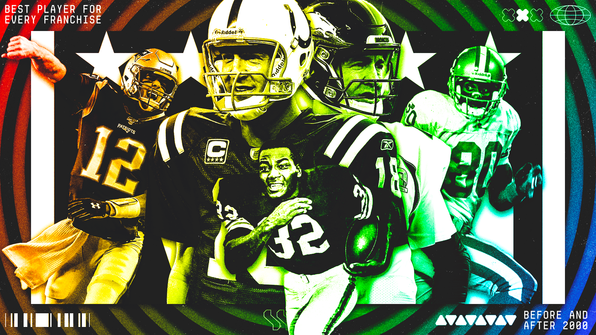 Best NFL player for every franchise before and after 2000: Peyton Manning earns unique distinction