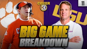 Clemson vs LSU: Who Wins & WHY? | Cover 3