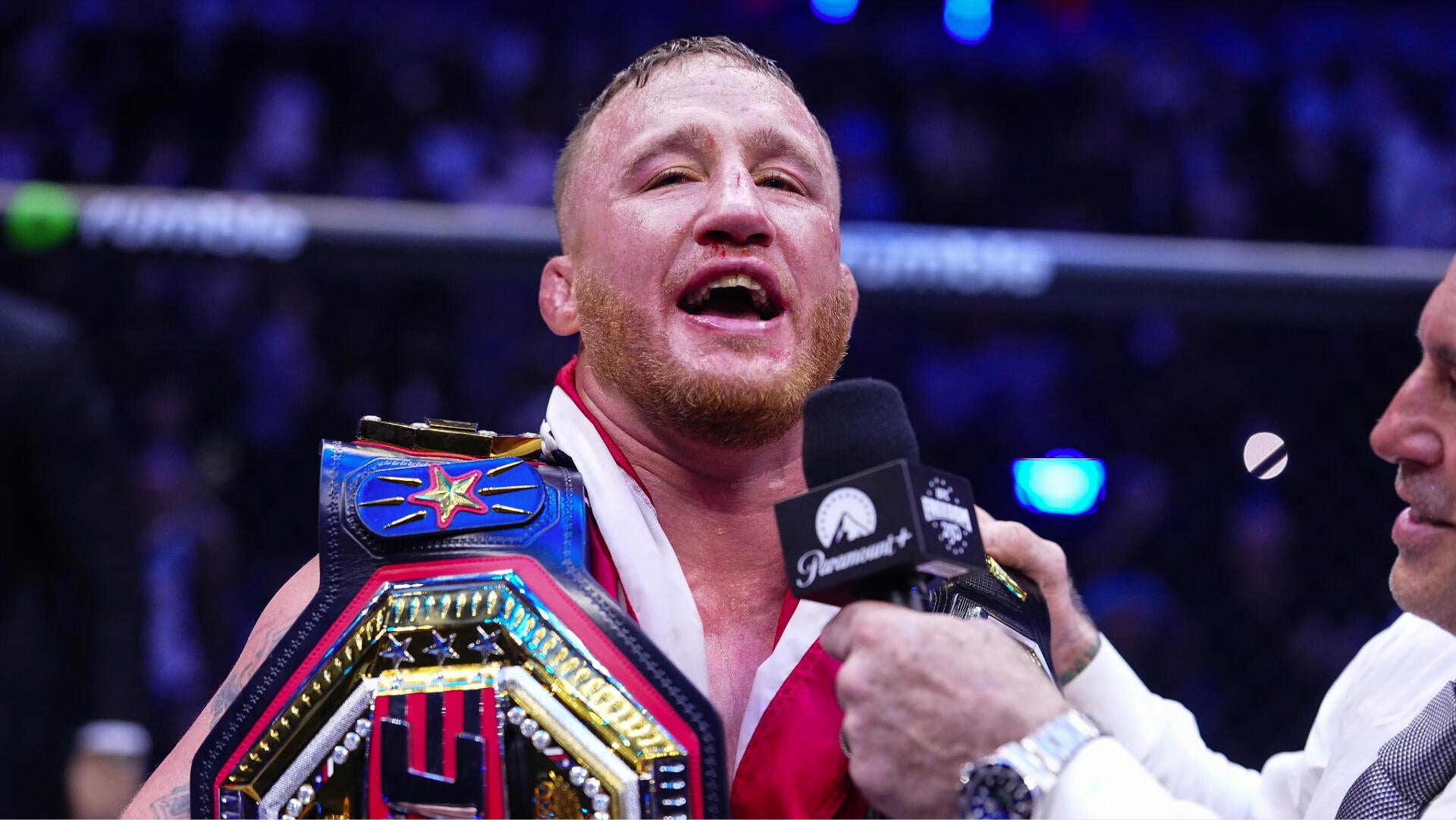 Justin Gaethje believes his legacy is already cemented after world title win: 'I couldn't write it any better'