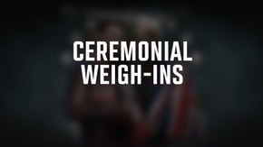 Garcia vs. Benn: Ceremonial Weigh-In