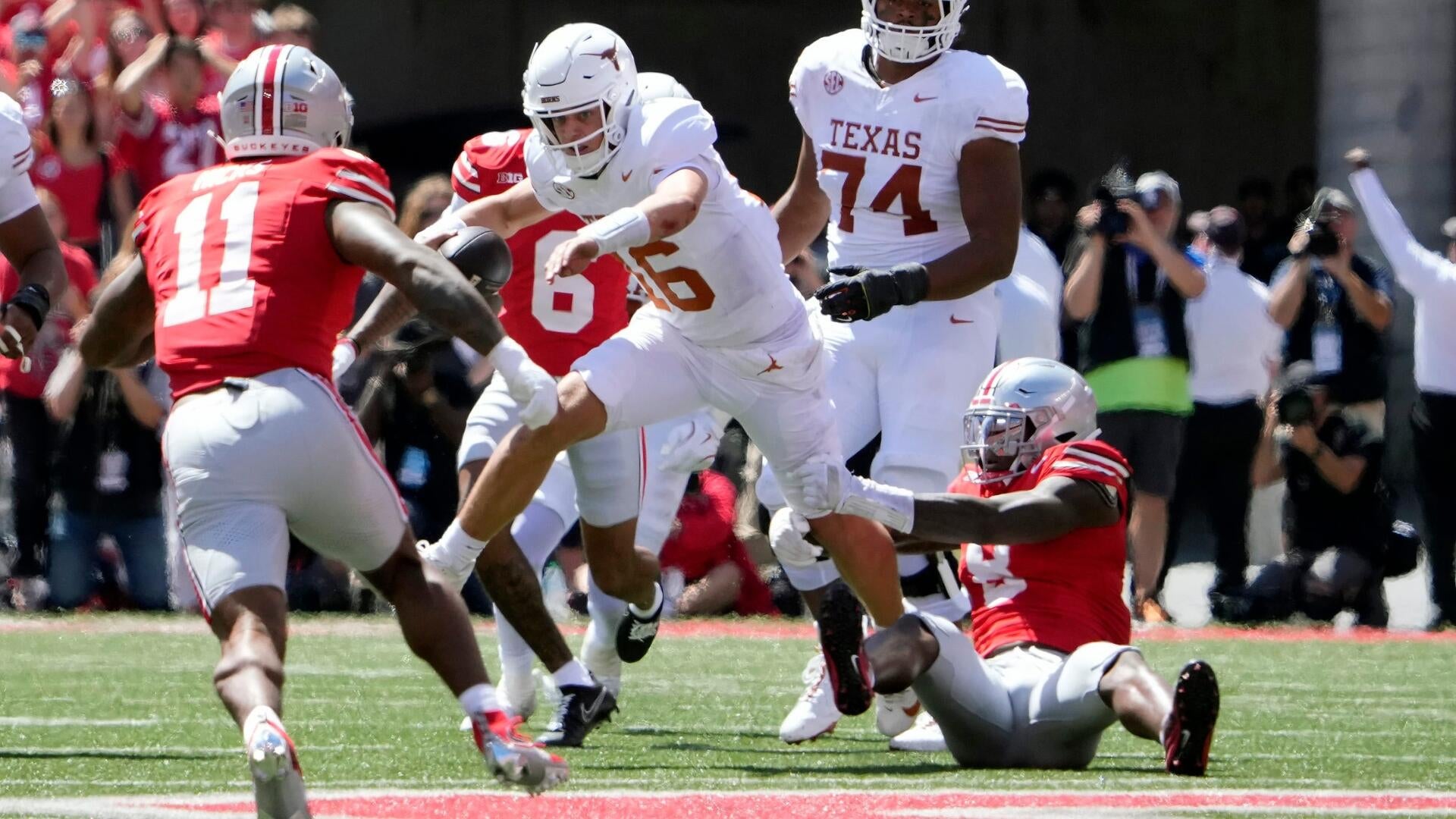 Ohio State vs. Texas odds, picks, prediction, betting preview for huge Week 2 college football matchup