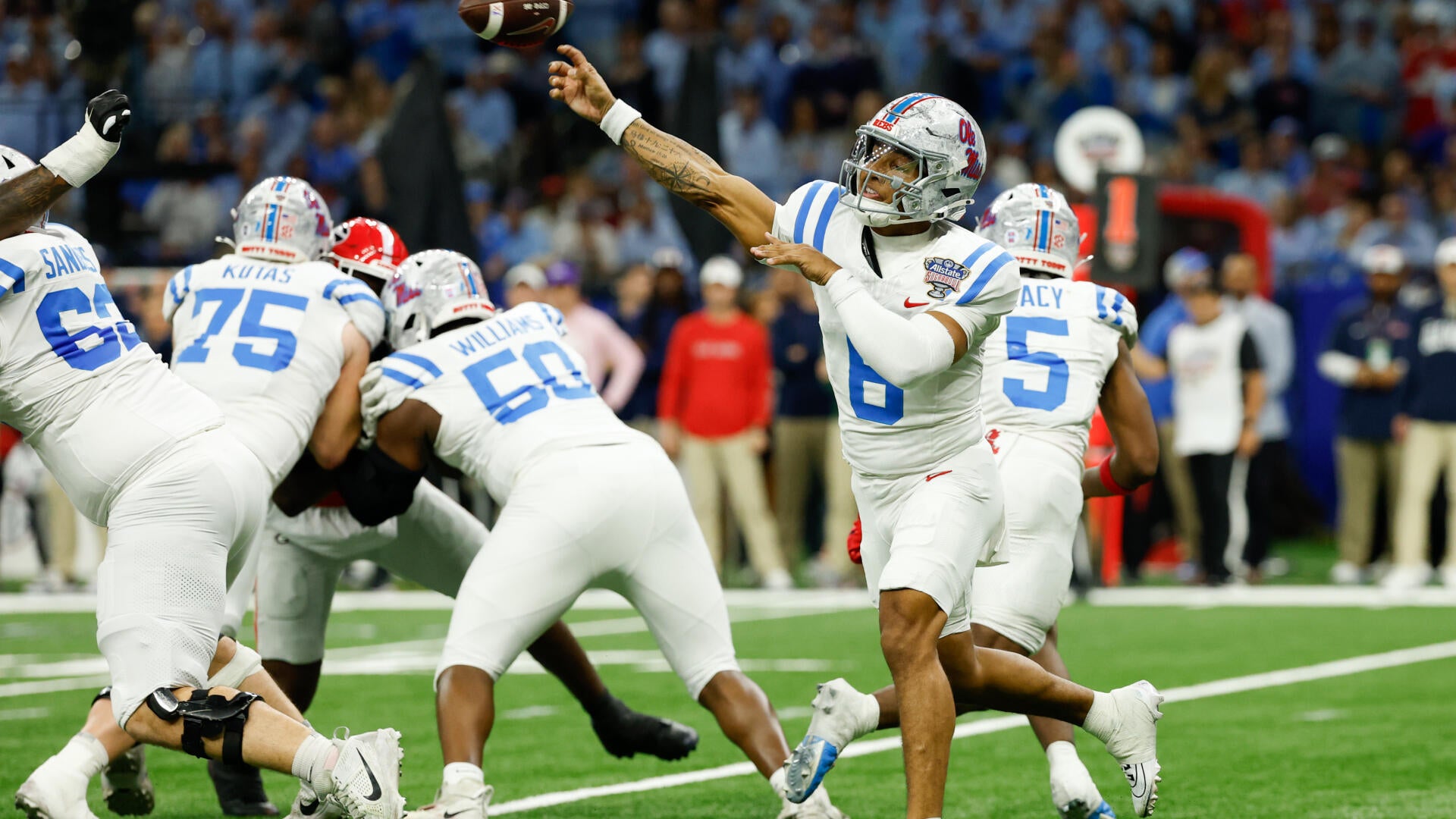 Trinidad Chambliss Gets Heisman Stage vs. LSU Stream of General Videos