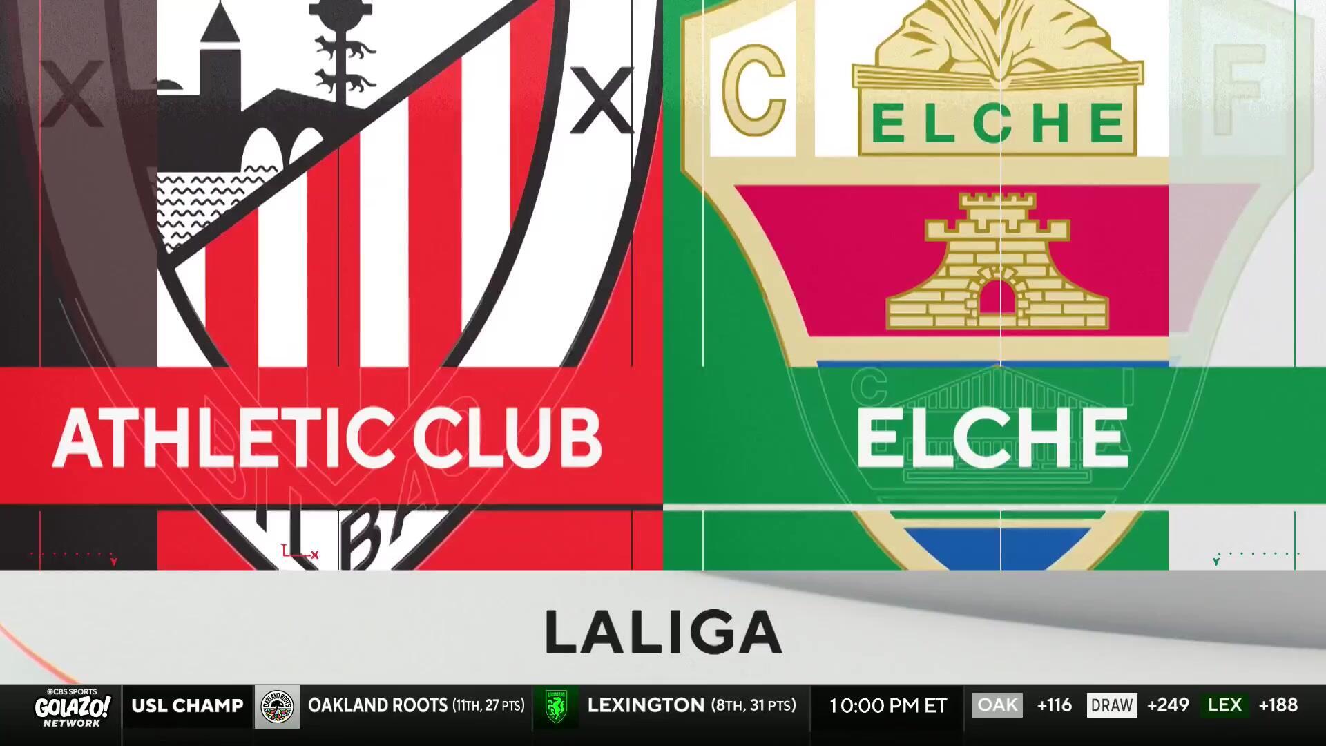 Athletic Club vs. Elche: La Liga Match Highlights (9/12) - Scoreline Stream of Soccer