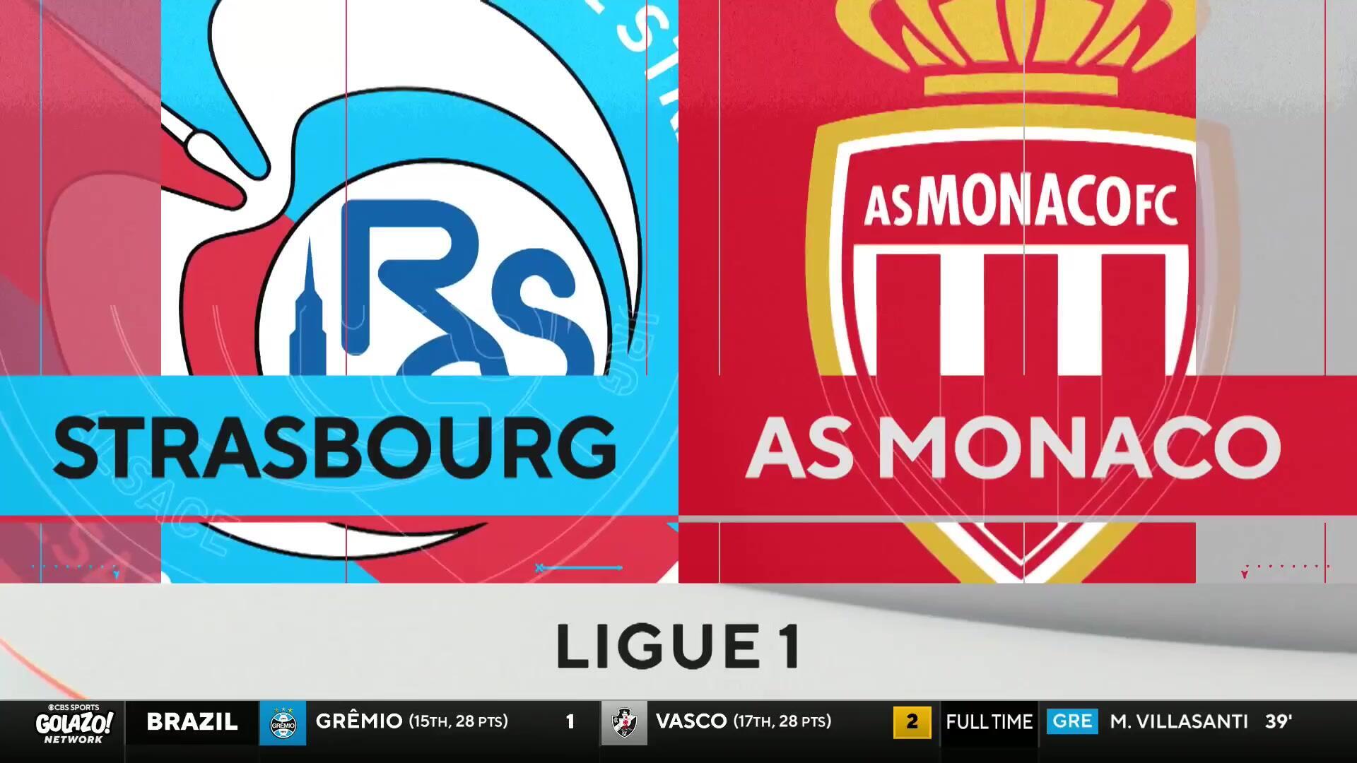 Strasbourg vs. Monaco: Ligue 1 Match Highlights (9/12) - Scoreline