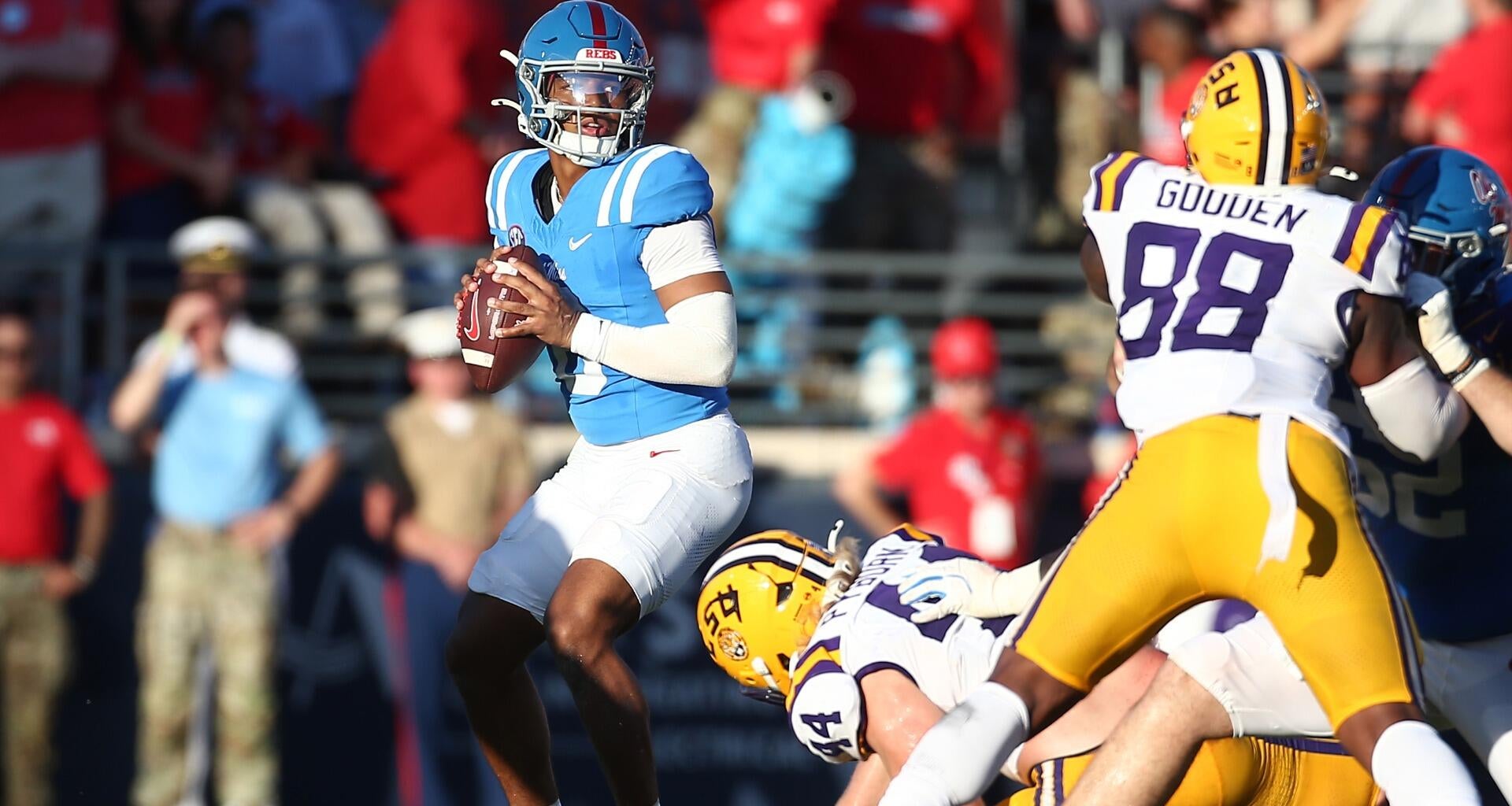 LSU vs. Ole Miss CFB picks: Trinidad Chambliss can make first major Heisman statement, overshadow Lane Kiffin
