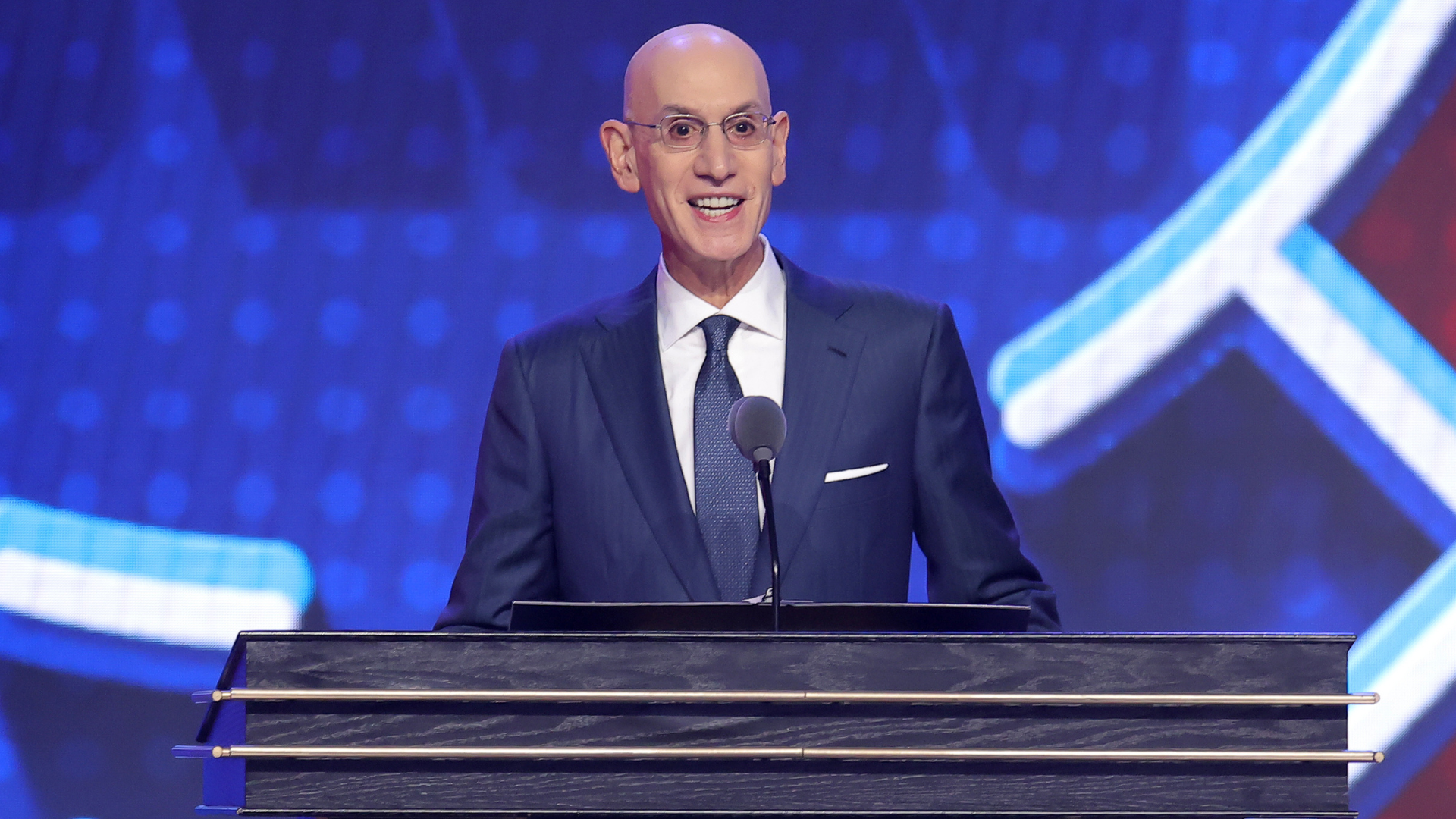 Adam Silver discusses Clippers punishment, NBA expansion, why Blazers leaving Portland would be 'failure'