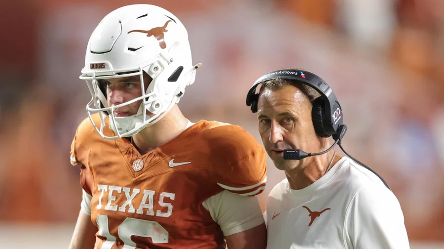 Yesterday at 10:20am Arch Manning apologizes for laughing about AI-generated video of Steve Sarkisian hitting reporter Holly Rowe