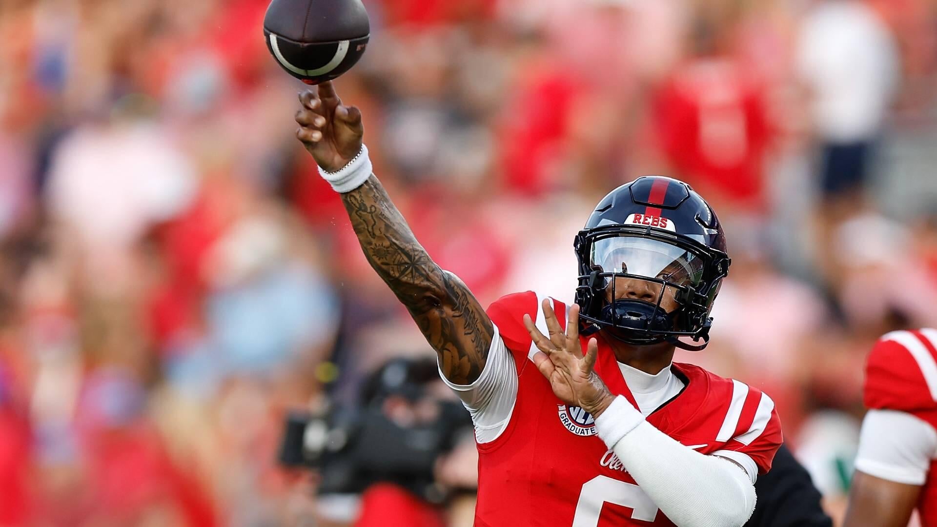 Trinidad Chambliss primed to upstage ex-coach Lane Kiffin's return to Ole Miss