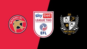 Walsall vs Port Vale