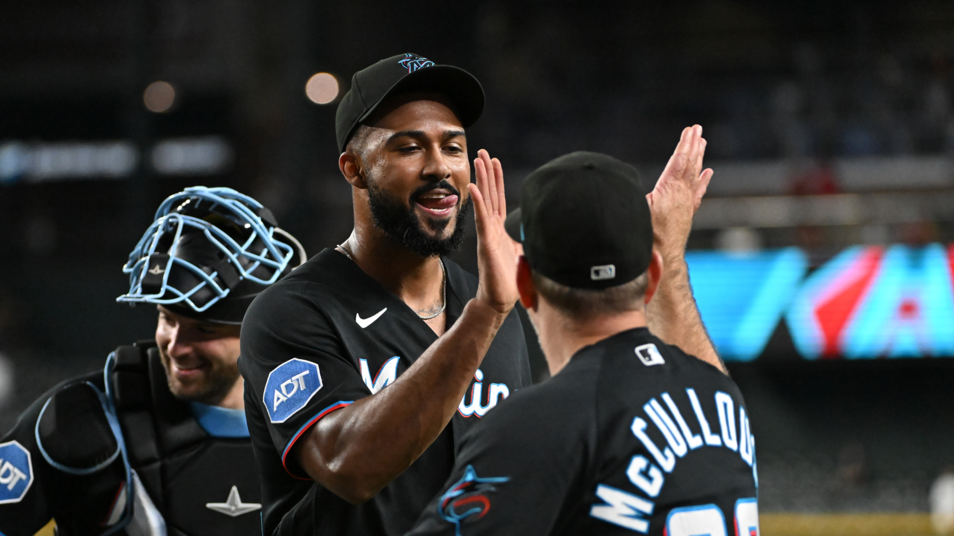 Marlins' Alcantara earns 1st career save 2 days after throwing 101 pitches