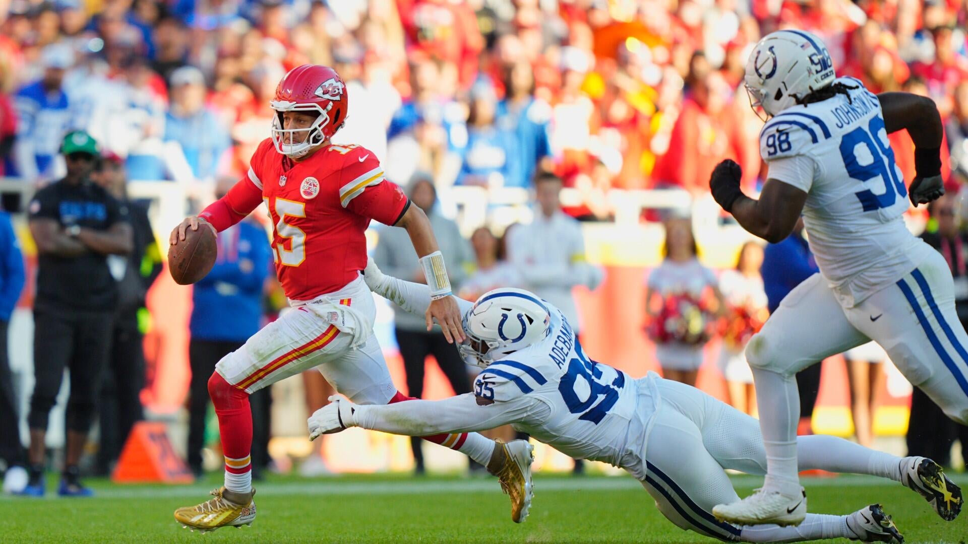 Chiefs vs. Colts SGP: 'Sunday Night Football' same-game parlay picks, bets, props from SportsLine AI