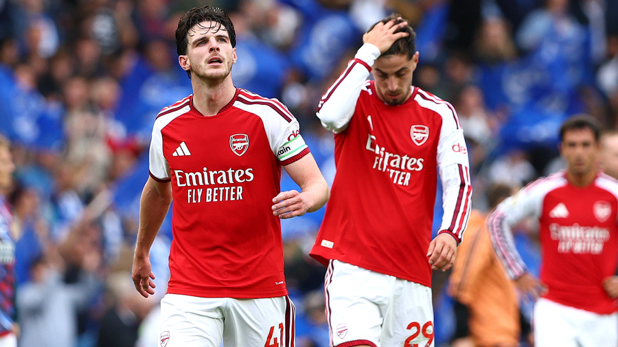 Yesterday at 9:24am Brighton halt Arsenal's perfect start: Should Mikel Arteta's Gunners worry about set pieces?