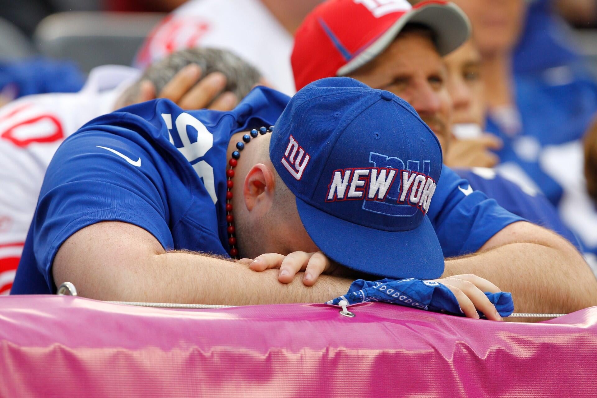 Another post-Eli Manning nightmare for Giants and their fans as Jaxson Dart feared done for season